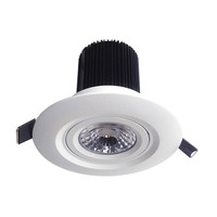 12W Commercial Adjustable LED Dimmable Downlight (6000K)
