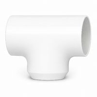 White Valve Tee - Size 33 - 610mm