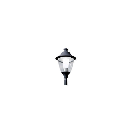 Fumagalli Gino 50W Classic LED Post Top Lantern - IP65, 4000K (Black)